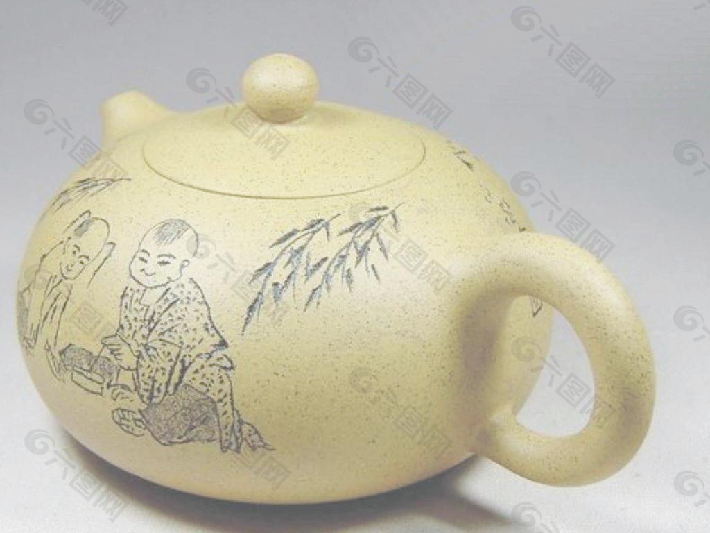 特种 陶土 茶壶图片