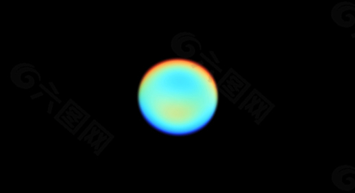 圆形彩色光源动态视频特效