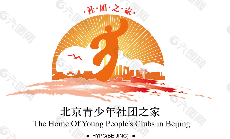 北京青少年社团之家logo