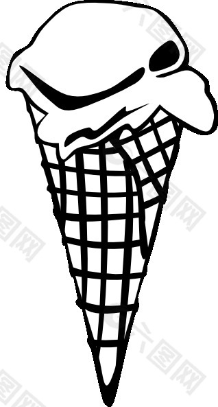 冰淇淋FF菜单剪贴画