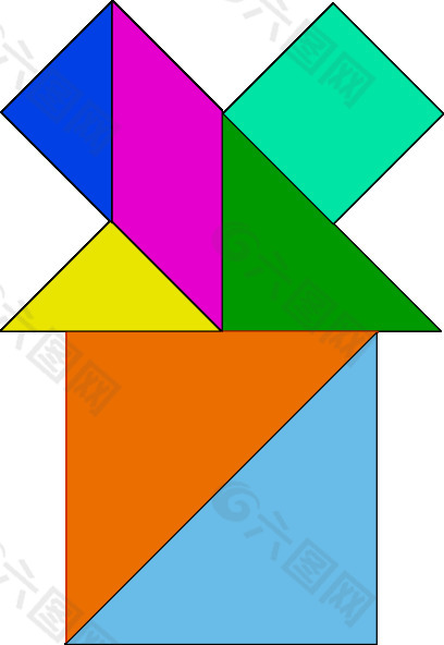 tangram-20剪贴画