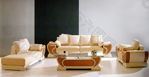欧洲贵族沙发模型