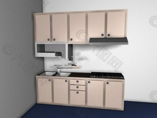 厨柜三维模型
