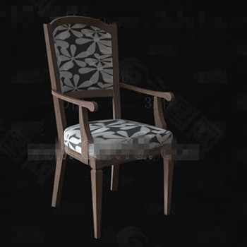 灰色和白色的木制椅子的座位