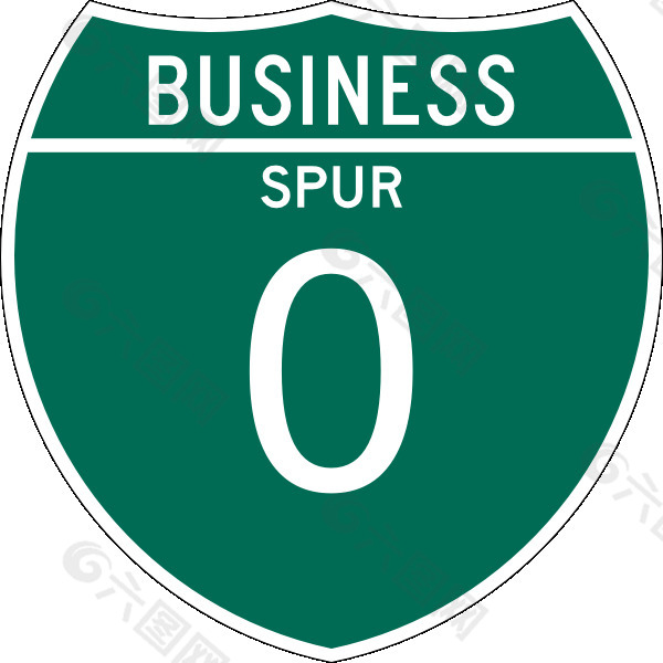 美国FHWA MUTCD SHS m×毫米剪贴画