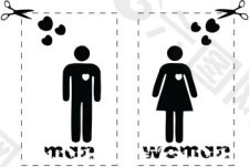 男人和女人的象征