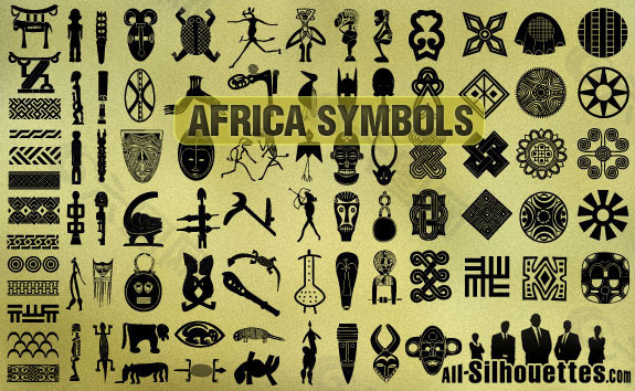 非洲文字符号图片