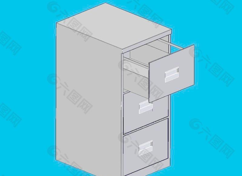 3个抽屉的文件柜