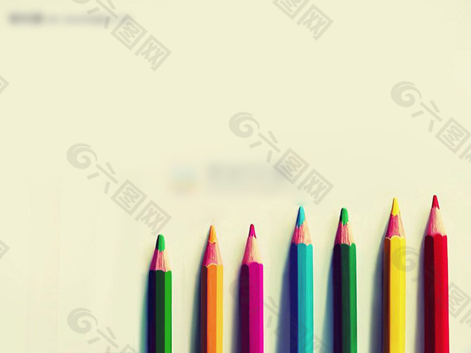 彩色铅笔特别PPT