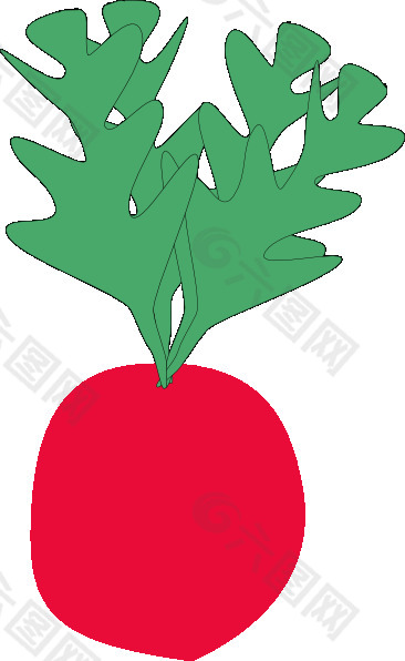 萝卜剪贴画
