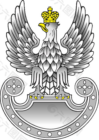 鹰的翅膀剪辑艺术符号