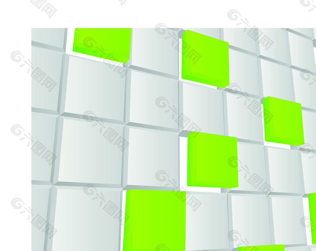 三维背景03矢量的趋势