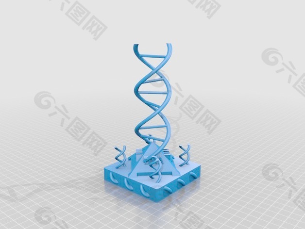 DNA双螺旋结构（不需要的支持）