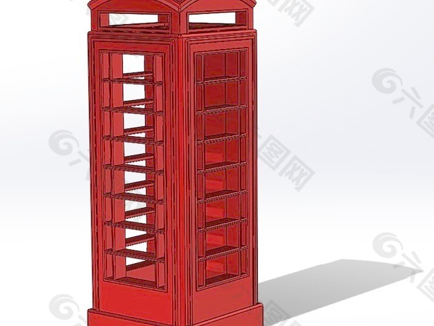 英国K6电话盒