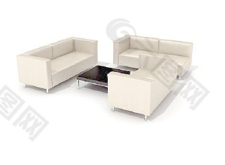 沙发组合3d模型沙发3d模型 30