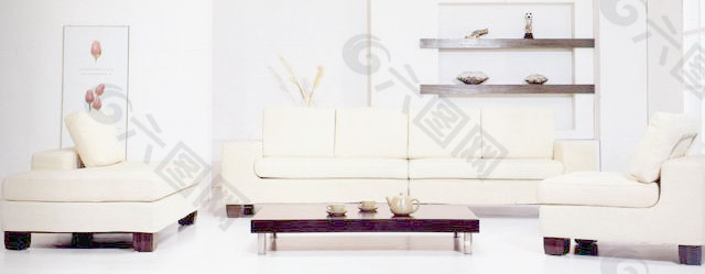 沙发组合3d模型沙发3d模型 98