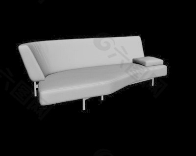 沙发组合3d模型沙发效果图 128