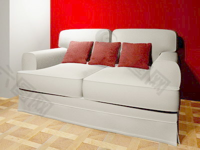 双人沙发3d模型沙发图片 50