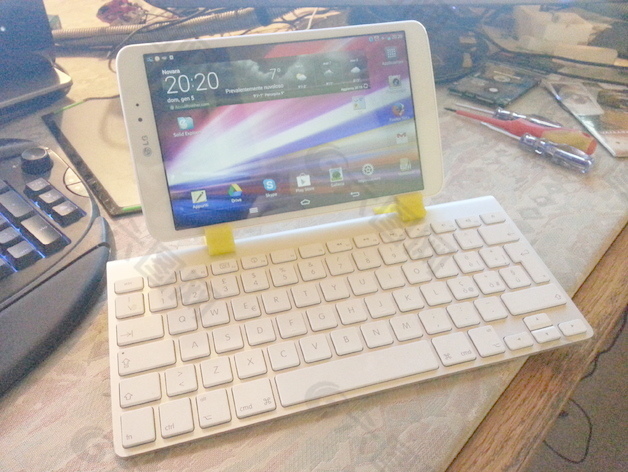 苹果无线键盘LG G 8.3垫架重装上阵