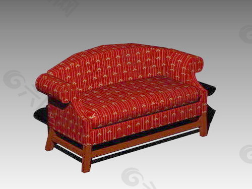 常用的沙发3d模型沙发效果图 555