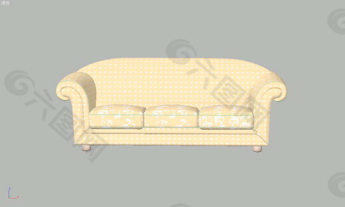 常用的沙发3d模型沙发图片 625