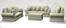 常用的沙发3d模型沙发效果图 1117