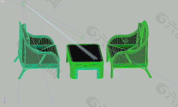 餐桌3d模型家具图片 71