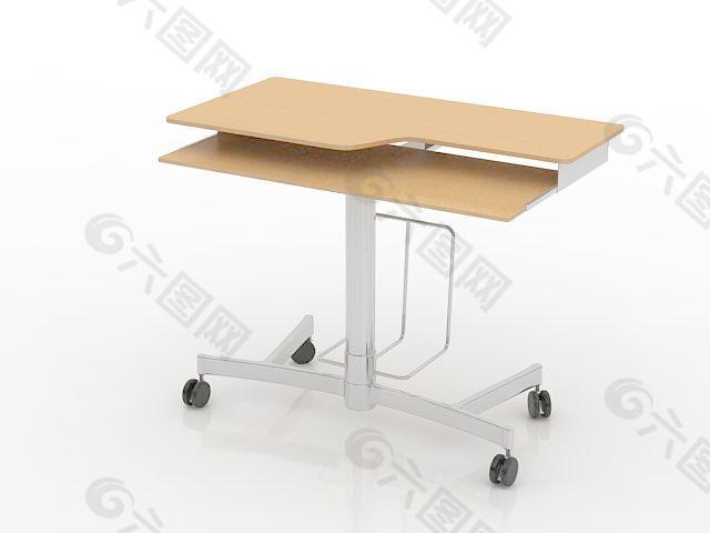 电脑桌3d模型桌子3d模型 18