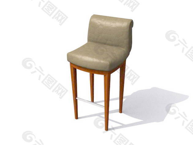 欧式椅子3d模型家具效果图 70