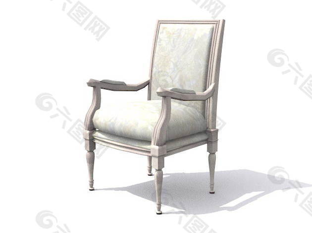 欧式椅子3d模型家具模型 68