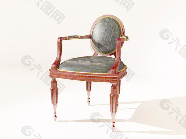 欧式椅子3d模型家具图片 84
