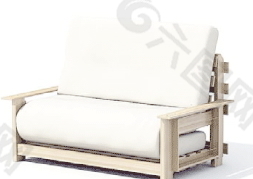 躺椅3d模型家具图片素材 18