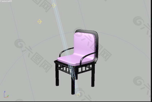 常用的椅子3d模型家具图片 159