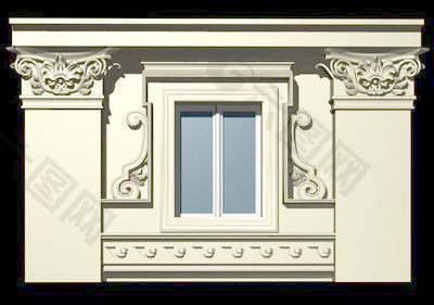 国外门窗3d模型家具图片 106