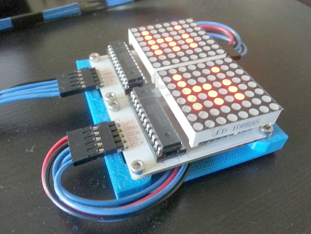 LED矩阵样机安装