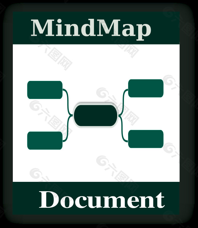 思维导图图标设计元素素材免费下载(图片编号:1808604-六图网