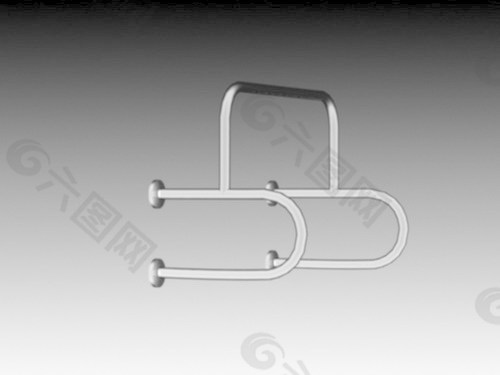 五金配件3d模型3D卫生间用品模型 29