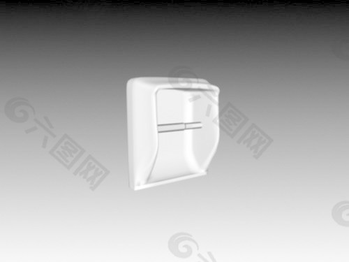 卫生间小器皿3d模型卫生间用品模型 16