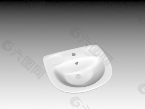 台盆3d模型卫生间用品设计素材 24