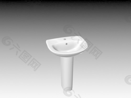 台盆3d模型卫生间用品设计素材 96