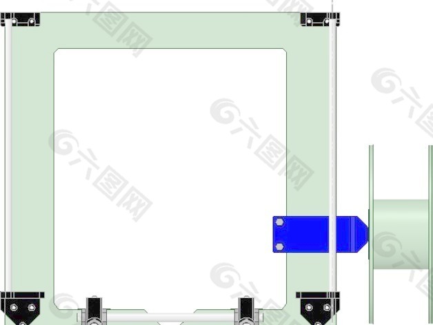 Prusa I3线轴架