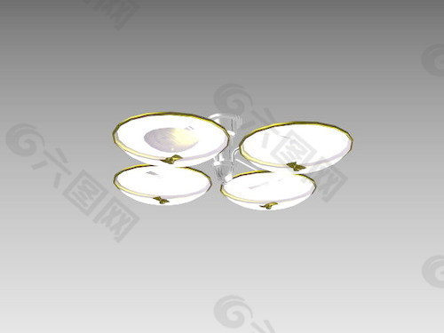 吊灯3d模型灯具设计素材 65