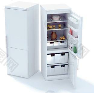 冰箱3d模型下载冰箱3d模型 8