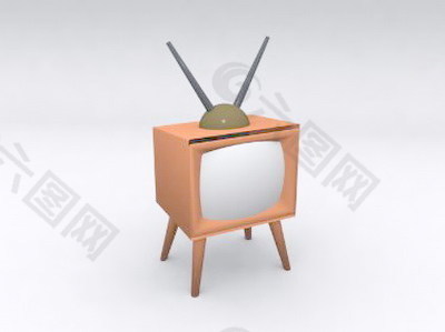 电视机3d模型电器模型图片 30