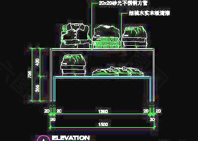 商场装修施工图纸、服装类道具cad详图免费下载20090312更新-62