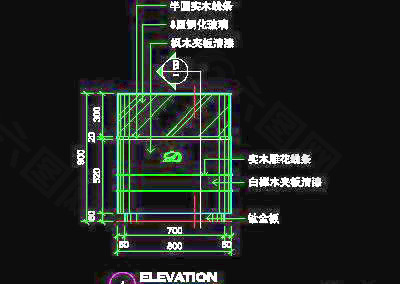 珠宝类道具cad详图、室内装潢装饰施工图纸免费下载20090312更新-1