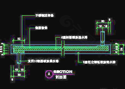 楼梯cad详图、装饰构造cad详图素材20090310更新-37