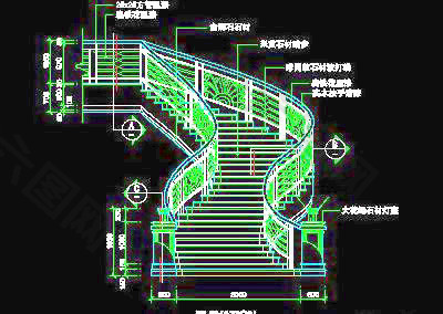 楼梯cad详图、装饰构造cad详图素材20090310更新-15