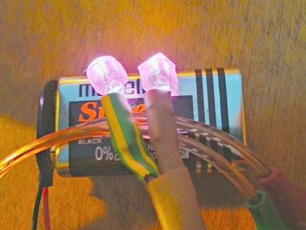 3毫米的LED扩散器（立方体和rouded）