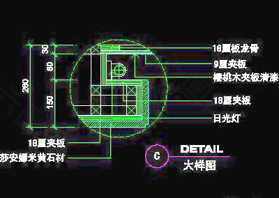 总台详图、宾馆实例cad详图素材20090301更新-15